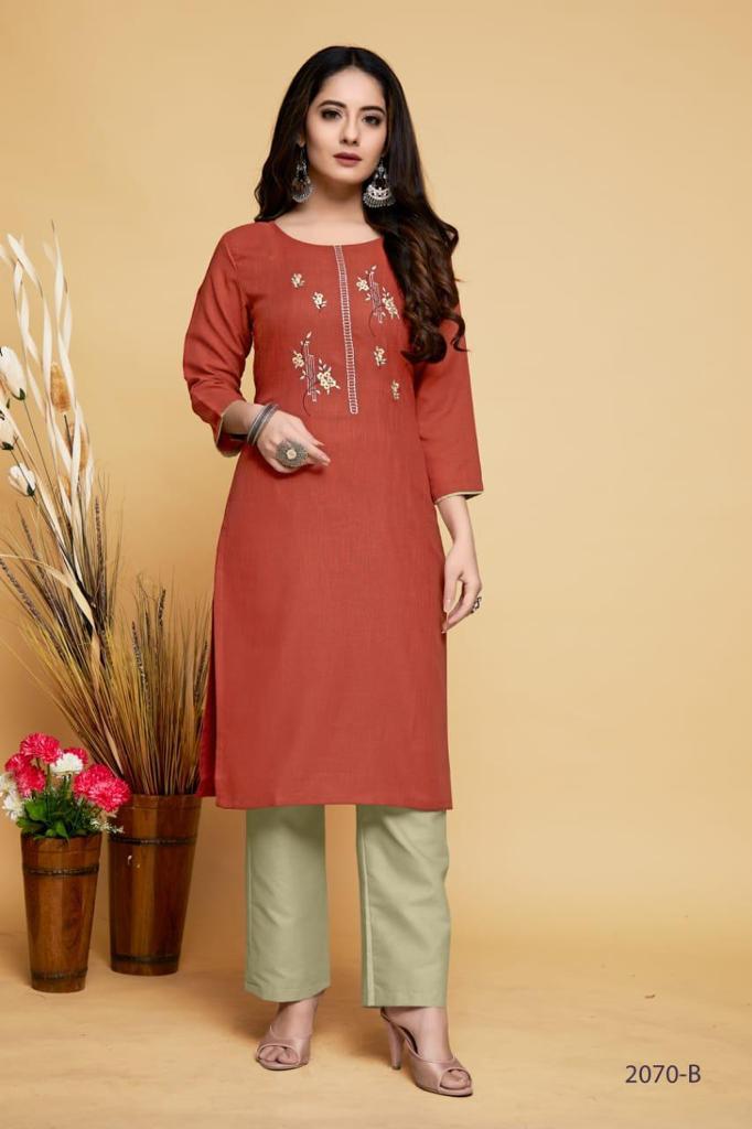 Signature 1 Casual Daily Wear Cotton Fancy Designer Kurti Collection